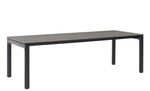 Zebra Vero Gartentisch 240x100cm Aluminium/Keramik Dunkelgrau AR6406