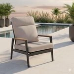 Siena Garden Cortina Loungesessel verstellbar Aluminium/Rope/Polypropylen