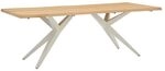 Musterring D&auml;nemark Gartentisch 240x95cm Edelstahl/Teak Sand G799-101-063