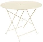 Fermob Bistro Klapptisch &Oslash;96cm Stahl Sand 0235-E8
