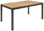 Hartman South Wales Ausziehtisch 150/210x90cm Aluminium/Teak Dunkelgrau...