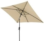 Doppler Life Mittelstockschirm 250x200cm Sand 485474822