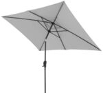 Doppler Life Mittelstockschirm 250x200cm Hellgrau 485474827