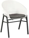 Hartman Tubb Gartensessel Aluminium/Kunststoff Wei&szlig; 111.118.003