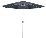 Doppler Active Sonnenschirm &Oslash;380cm Dunkelgrau|Hellgrau 444438840