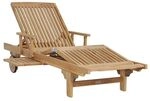 Zebra Mentor Gartenliege Teak Braun AR2625-S