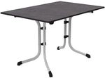 Sieger Boulevard Klapptisch 120x80cm Stahl/Vivodur Dunkelgrau 3160-50