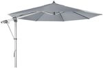 Doppler Expert Ampelschirm &Oslash;350 axial schwenkbar Hellgrau 438247T827