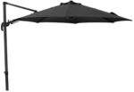 Schneider Rhodos eco Twist Ampelschirm &Oslash;300cm Dunkelgrau 648-15