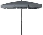 Doppler Sunline Waterproof Mittelstockschirm 225x120cm Dunkelgrau 462574840
