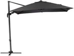 Schneider Rhodos eco Twist Ampelschirm 270x270cm Dunkelgrau 647-15