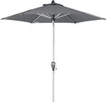 Doppler Active Mittelstockschirm &Oslash;210cm Dunkelgrau 404460840