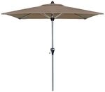 Doppler Active Mittelstockschirm 210x140cm - mit Kurbel Braun 457460846