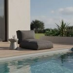 Blomus Stay Gartenliege Kunstfaser Dunkelgrau 62042