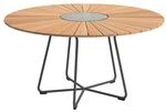 HOUE Circle Gartentisch &Oslash;150cm Aluminium/Bambus Hellgrau 11006-0326