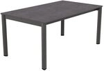 Sieger Ausziehtisch 165/225/285x95cm Aluminium/Vivodur Dunkelgrau 3980-55