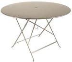 Fermob Bistro Klapptisch &Oslash;117cm Stahl Braun 0237-14