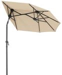 Schneider Salerno Mittelstockschirm 150x150cm Sand 747-02