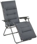 Lafuma Evolution Relaxliege verstellbar Stahl/Be Comfort Dunkelgrau LFM2830.8902
