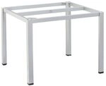 Kettler Cubic Gartentisch-Gestell 95x95 cm Aluminium Hellgrau 0311919-0000