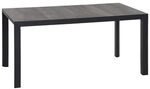 Siena Garden Silva Gartentisch 140x90cm Aluminium/Keramikfliese Dunkelgrau L18954