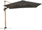 Schneider Rhodos Twist-Woody Ampelschirm 300x300cm Dunkelgrau|Braun 2729-1501