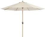 Doppler Alu-Wood Ultra Marktschirm &Oslash;350cm Sand 438316820