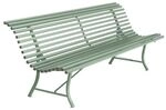 Fermob Louisiane Gartenbank 200cm Stahl Gr&uuml;n 1001-82