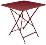Fermob Bistro Klapptisch 71x71cm Stahl Rot 0244-43