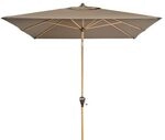 Doppler Alu-Wood Ultra Stockschirm 300x200cm Aluminium/Holzoptik Braun 461317846