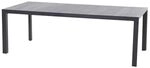 Siena Garden Silva Gartentisch 220x100cm Aluminium/Keramikfliese Dunkelgrau M29424