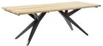 Musterring Holland Gartentisch 220x95cm Aluminium/Teak Dunkelgrau G299-162-061