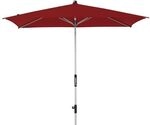Knirps Silver Mittelstockschirm 230x150cm Rot|Hellgrau 479451DP06