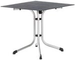 Sieger Boulevard Klapptisch 80x80cm Stahl/Polytec Dunkelgrau 5130-20