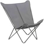 Lafuma Pop Up XL Gartenstuhl Stahl/BeComfort Hellgrau LFM5183.8901