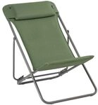 Lafuma Maxi Transat+ Liegestuhl Stahl/BeComfort Gr&uuml;n LFM5175.9548
