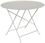 Fermob Bistro Klapptisch &Oslash;96cm Stahl Hellgrau 0235-A5