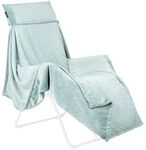 Lafuma Flocon Gartenliegenauflage 172x180cm Polyester Blau|Gr&uuml;n LFM5040.9281