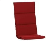 Siena Garden Stella Gartenstuhlauflage Hochlehner 48x120cm Olefin Rot J57622