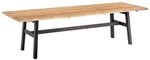 Niehoff Tavo Gartentisch 220x95cm Aluminium/Teak Dunkelgrau G183-162-061