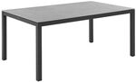 Solpuri Classic Gartentisch 220x100cm Aluminium/Dekton Dunkelgrau|Hellgrau