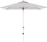 Doppler Expert Mittelstockschirm 220x140cm Hellgrau 437441827