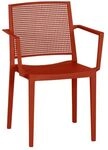 Siena Garden Square Stapelsessel Kunststoff Rot R15579