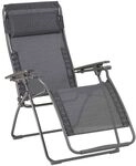 Lafuma Futura XL Relaxliege Stahl/Batyline Duo Dunkelgrau LFM3116.9718