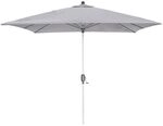Doppler ACT Auto-Tilt Stockschirm mit Kurbel 240x240 cm Hellgrau 442462827