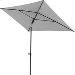 Doppler Active Green Edition Mittelstockschirm 200x120cm Schwarz|Hellgrau 473586827