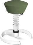 Aeris Swopper Mikrofaser Comfort gr&uuml;n | Gestell wei&szlig; | Gleiter