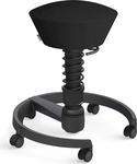 Aeris 102-HB-STBK-BK-CM01, Aeris Swopper Mikrofaser Comfort schwarz | Gestell...