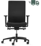 Dauphin @Just evo operator 4876 B&uuml;rostuhl | Polsterr&uuml;cken | Schwarz
