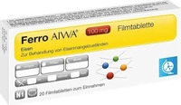 PZN-DE 15250352, T & D Pharma FERRO AIWA 100 mg Filmtabletten 20 St, Grundpreis: